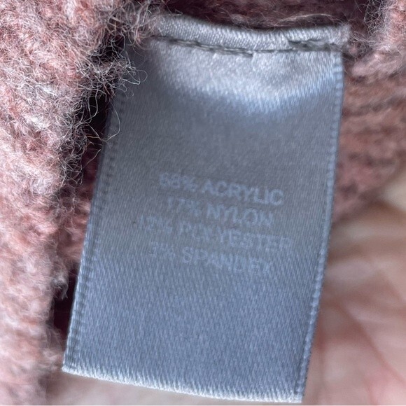 Marled by RC Pink Pullover Button Sweater Size L - Picture 5 of 6